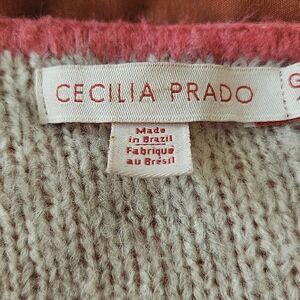 Cecilia Prado Women's Stylish Gray Poncho